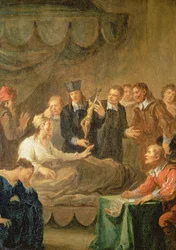 Ostatnie słowo i testament Don Kichota z „Don Kichota” Cervantesa (panel)